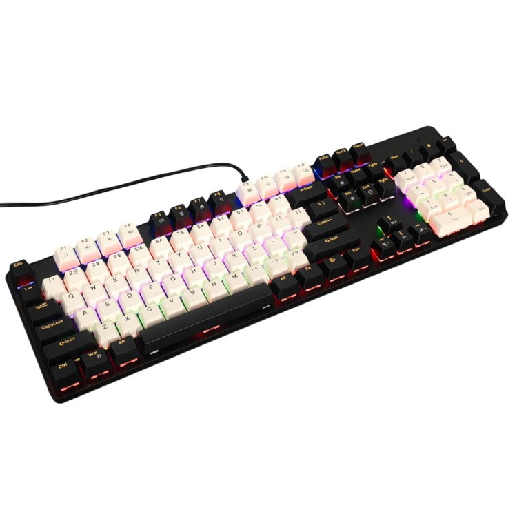 Klawiatura Mechaniczna podświetlana RGB przewodowa CX20 - bok