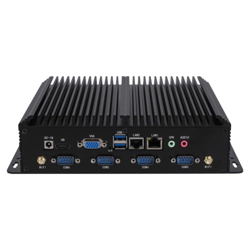 Tył komputera EF3 z interfejsami wejścia/wyjścia