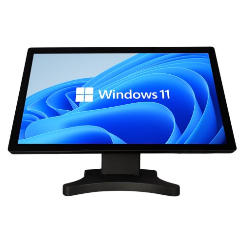 Komputer POS 21.5" Terminal dotykowy Intel N5095, 8GB RAM, 256GB M.2, WIN 11 PRO, WiFi - przód
