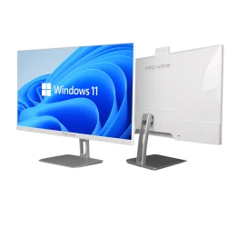 Komputer All In One 24" T6, Intel i7-13620H, 16GB/1TB, Win 11 Pro, WiFi, AIO, Biały. Model AIO24-T6-W