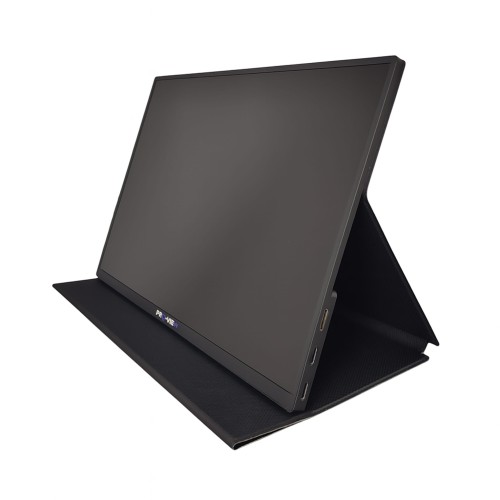 Monitor przenośny 16" PRO-VIEW 2.5K, 144Hz, dla graczy - front, wyłączony