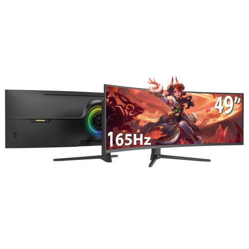Monitor zakrzywiony 49" 5120x1440, 165Hz, Do gier, VA, RGB, USB-C. Model S49K2C-P