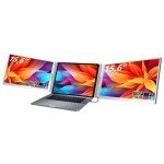 Podwójny monitor do laptopa 15.6" FHD, USB-C, 100% sRGB, z torba, składany. Model PMDL1560