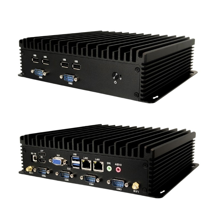 Komputer przemysłowy EF2 i5-1334U, 16GB RAM, 256GB SSD M.2, Pasywny, Win 11, IP50, 24/7. Model EF2