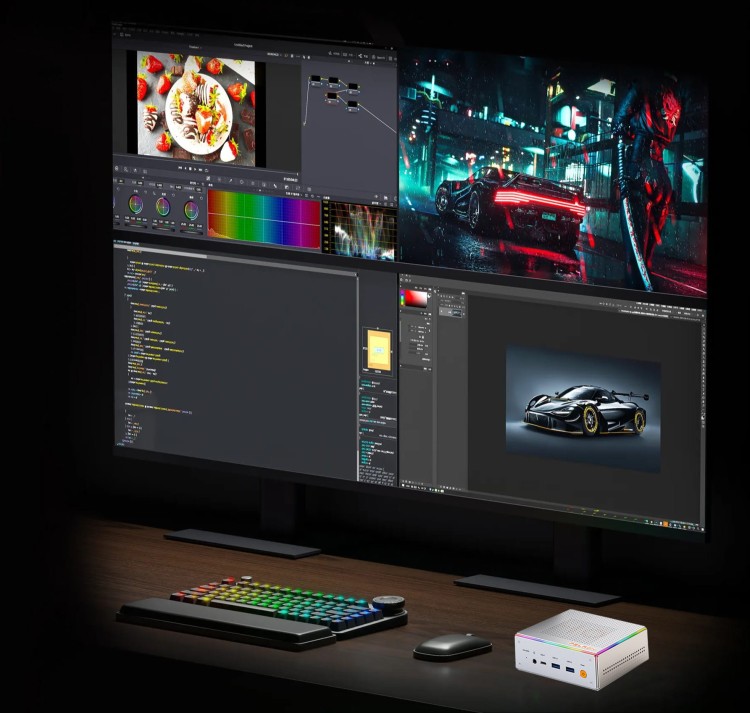 mini komputer peladn ho4 - obsluzy 4 monitory