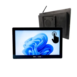 Komputer panelowy 15.6" dotykowy, Intel N150, 8GB RAM, 256GB SSD, Win 11 Pro. Model PPC1560-N150-HV