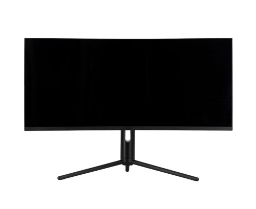 All-in-One 34'' z zakrzywionym ekranem – widok z przodu, ekran wyłączony, i7, 32 GB RAM, 1 TB SSD, Windows 11 Pro