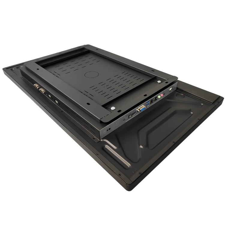 Komputer panelowy 32", Intel i5-1335U, 16GB RAM/1TB NVMe, Przemyslowy, Win 11 Pro. Model PPC3200 od boku