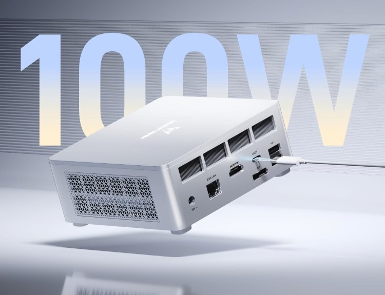 MINISFORUM UM870 Plus - USB POWER DELIVERY 100V