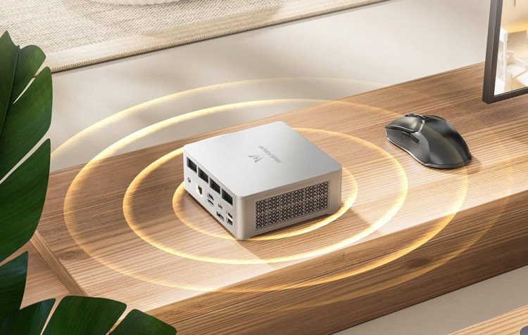 MINISFORUM UM870 Plus - cichy system chłodzenia