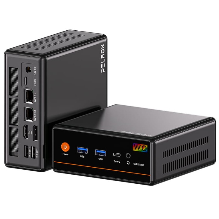 Mini komputer PELADN WO4 AMD Ryzen 9 6900HX, 16GB/512GB, Win 11Pro, WIFI, PC. Model WO4