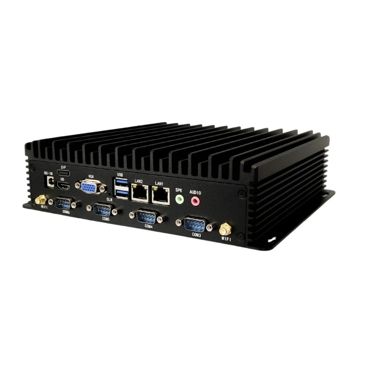 Komputer przemysłowy EF2 i5-1334U, 16GB RAM, 256GB SSD M.2, Pasywny, Win 11, IP50, 24/7. Model EF2 tyl