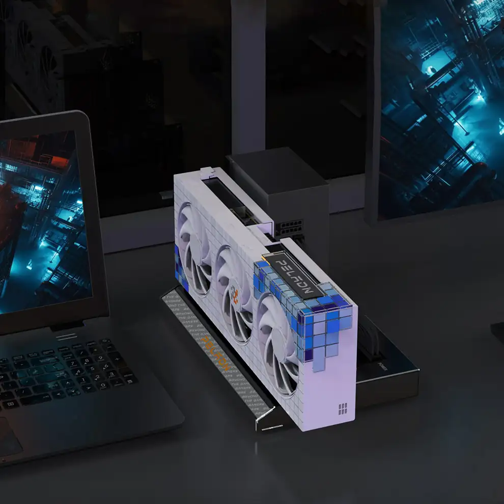 Stacja eGPU Peladn LINK S2 OCuLink PCIe 4.0 – Zewnętrzna karta graficzna